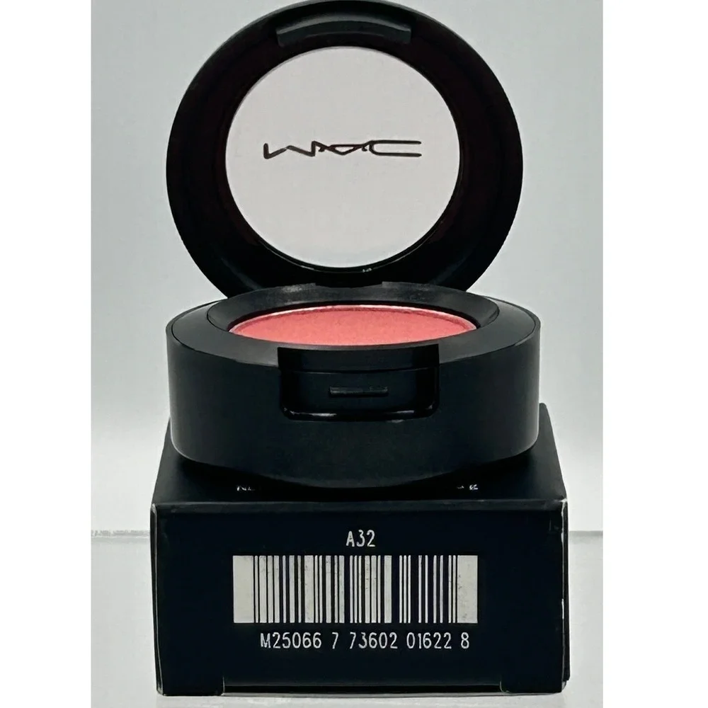 MAC Eye Shadow Womens 0.05oz Sushi Flower New Satin Pink Coral Single A32
